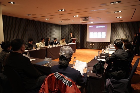 대한민국장애인국제무용제 조직위원회는 지난 5일 이비스 앰버서더 호텔에서 ‘2023년 제8회 대한민국장애인국제무용제 국내 참여작 체결식’을 개최했다. ⓒ대한민국장애인국제무용제 조직위원회