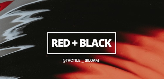 배리어프리 촉각명화 온라인 전시 ‘RED+BLACK’ 이미지. ⓒ실로암시각장애인복지관