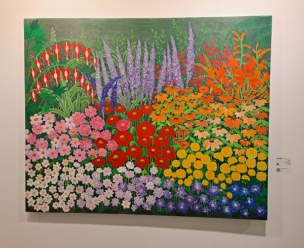 송상원, 꽃잔치. ⓒ이복남