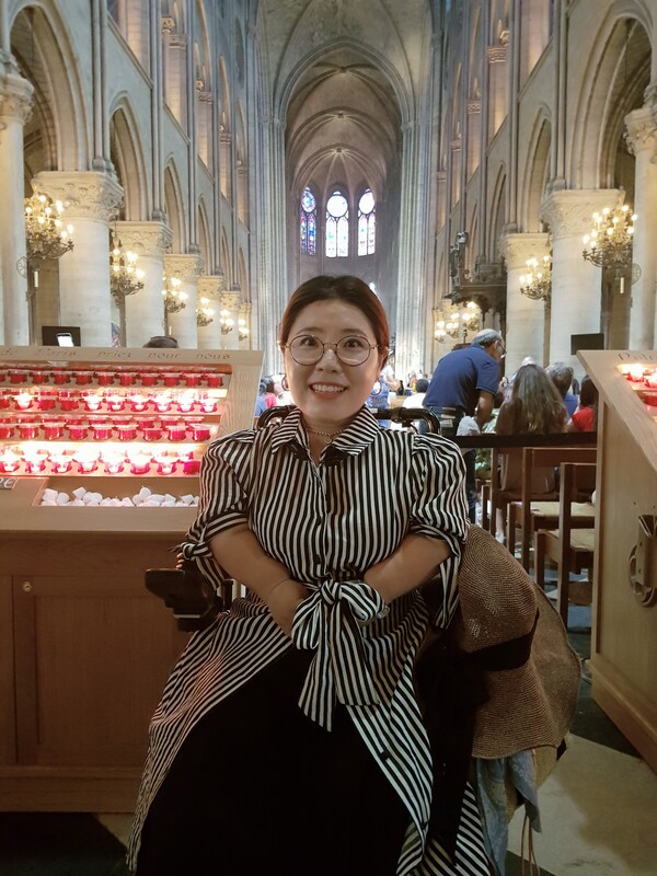 대성당  내부에서