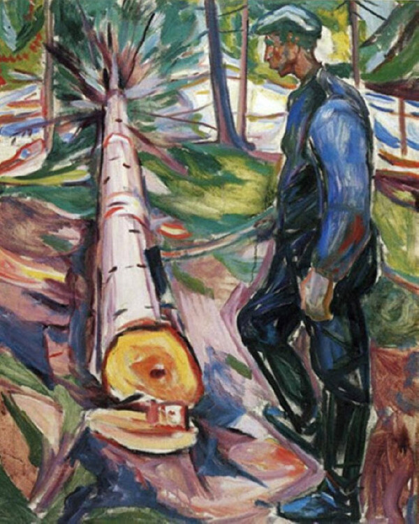 벌목하는 사람 Tree feller (연도 미상)