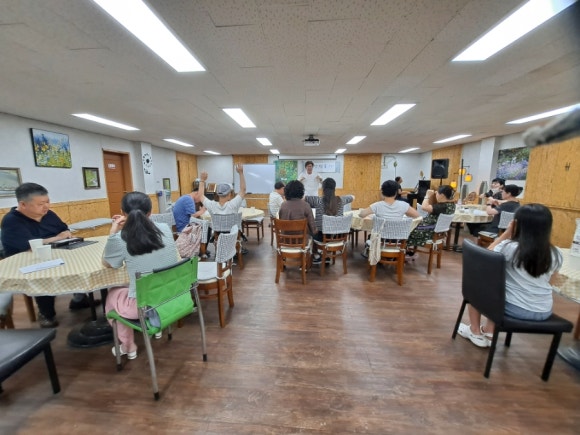 아르테합창단 연습모습. ⓒ이복남