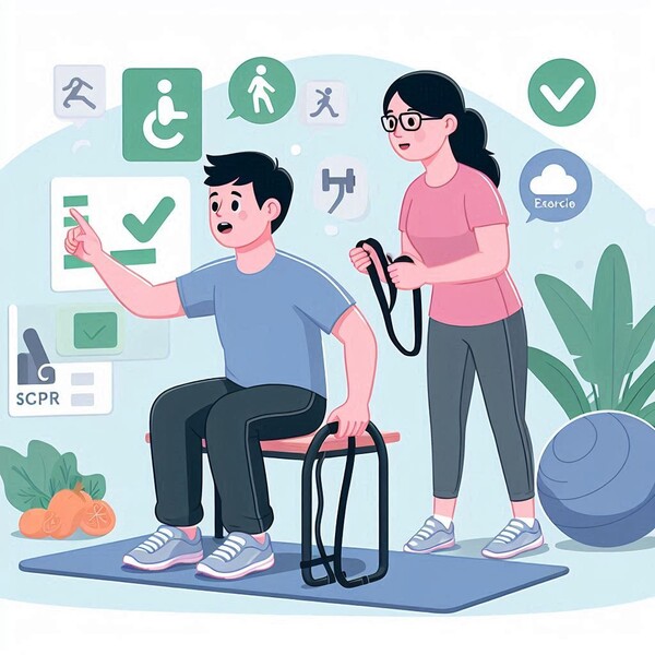   체육 시설에서 만날 수 있는 장애 유형 '이해와 적응의 과정'. ©이디다