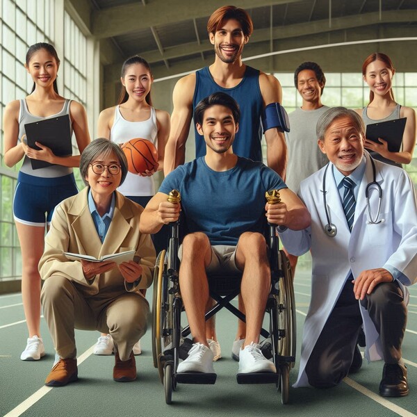 배리어프리 피트니스센터 위한 비장애인 회원들의 인식 변화와 환영 문화 정착. ©이디다