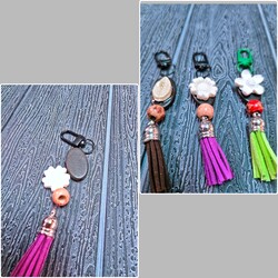 간단하게 만든 소중한  열쇠고리. ©하석미