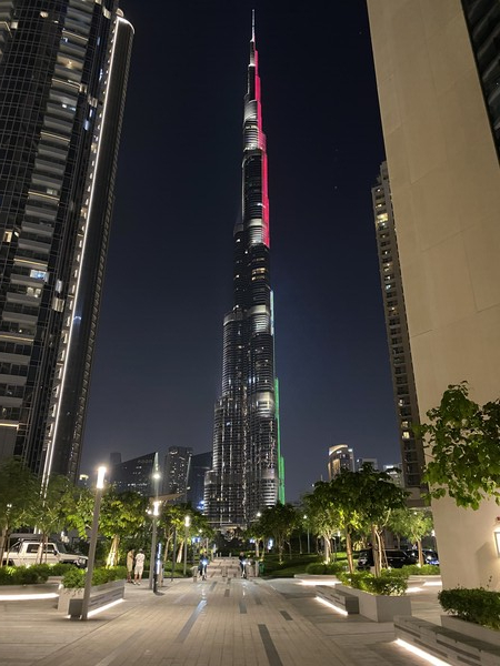 두바이 다운타운 모습 (이동욱 직접 찍음)