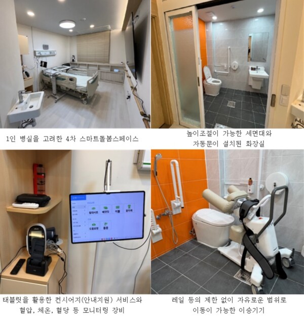 4차 스마트돌봄스페이스 내부 모습,ⓒ국립재활원