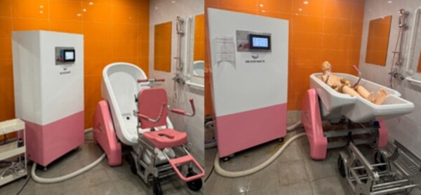 목욕 스마트돌봄스페이스.ⓒ국립재활원