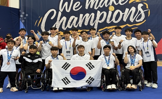 Áö³ 6ÀϺÎÅÍ 11ÀϱîÁö ¿¸° 2025³â µÎ¹ÙÀÌ Àå¾ÖÀιèµå¹ÎÅÏ ±¹Á¦´ëȸ – Level 2 ´ëȸ¿¡ ÃâÀüÇÑ Àå¾ÖÀιèµå¹ÎÅÏ ±¹°¡´ëÇ¥ ¼±¼ö´Ü ´Üü »çÁø. ¨Ï´ëÇÑÀå¾ÖÀιèµå¹ÎÅÏÇùȸ