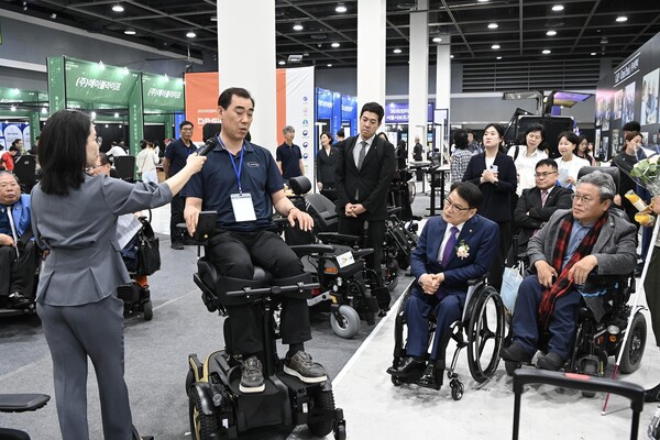 2025년 제20회 대한민국 보조공학기기 박람회 전경. ©한국장애인고용공단