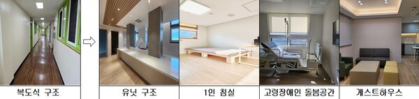 서울시는 긴 복도를 사이에 두고 여러 명이 한곳에서 생활하던 ‘집단거주형’ 장애인시설을 거실과 방, 주방으로 구성된 ‘개인거주형’ 주거공간으로 탈바꿈하는 장애인거주시설 환경개선사업을 추진 중이다.ⓒ서울시