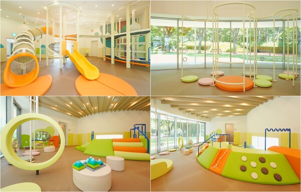 ‘무장애 실내놀이터’ 서울형 키즈카페 양천구 신트리공원점.ⓒ아름다운재단