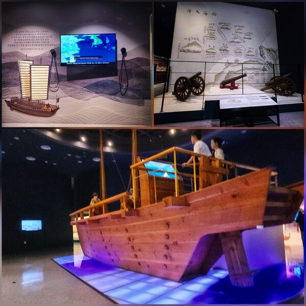 바다를 지킨 군산의 배와 포. ©하석미