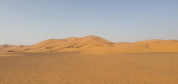모로코 메르주가(Merzouga) 지역 근처의 사하라 사막. ⓒ이원무