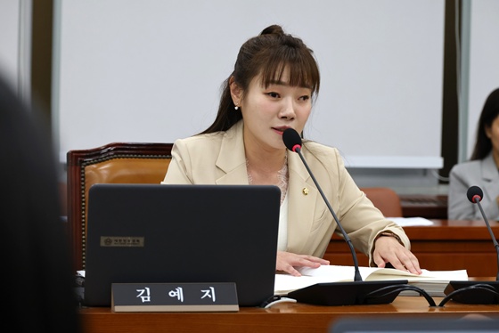 국회 보건복지위원회 김예지 의원. ©김예지 의원실