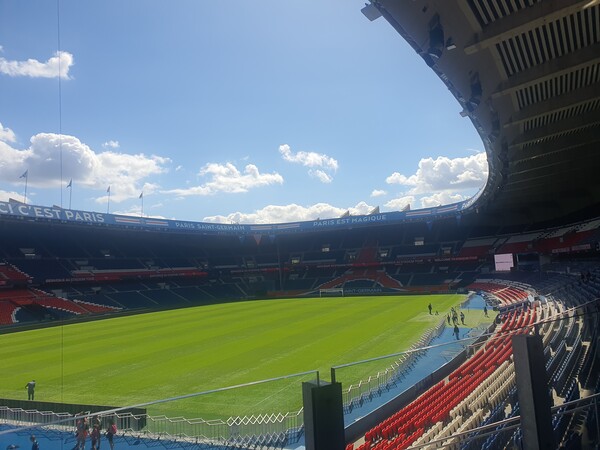 파리 생제르맹 홈구장인 파르크 데 프렝스(Parc des Princes) 전경. ⓒ이원무