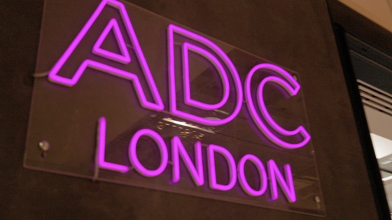 런던 Google ADC 네온사인 ⓒ다온