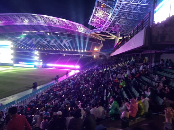 아세아.태평양 마스터즈대회 개회식 전경. ©김최환