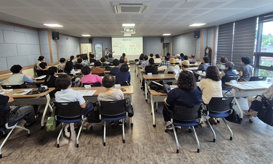 장애인식개선교육 모습.ⓒ에이블뉴스DB