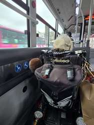 버스 안에서~. ©하석미