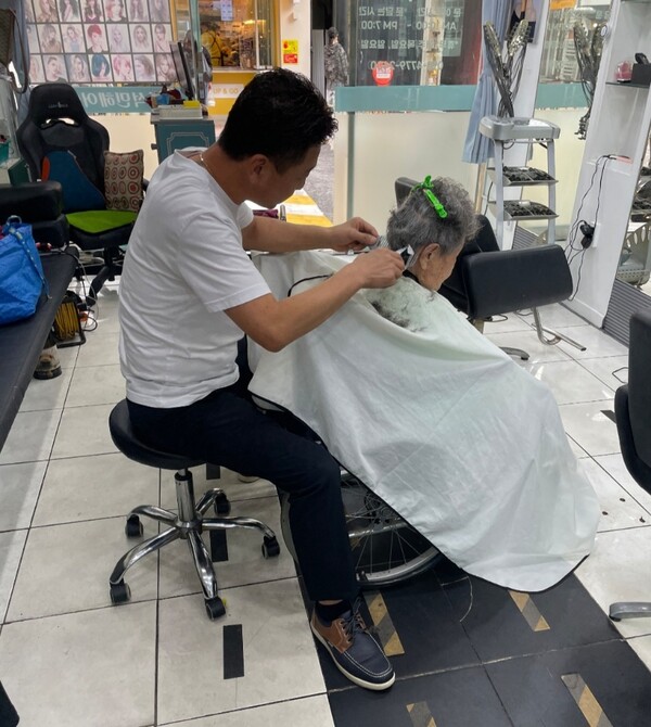 서울시 장애인친화미용실 모습.ⓒ서울시