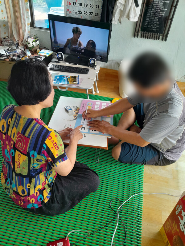 전남도 돌봄활동 모습.ⓒ전남도청