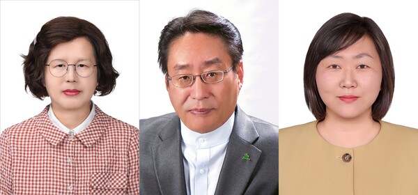 국민의힘 부산 5번 전현숙, 경기도 6번 권태익, 개혁신당 제주도 1번 방군심 후보.ⓒ중앙선거관리위원회