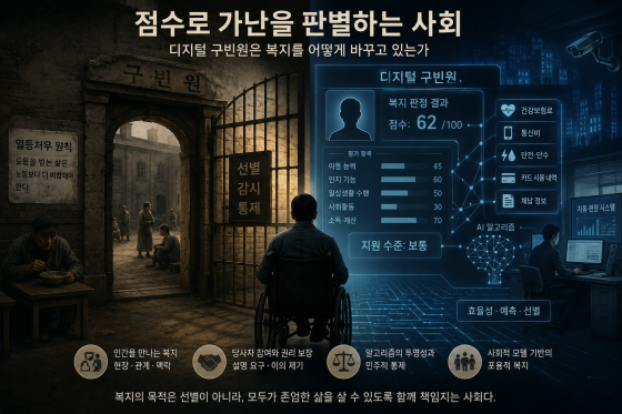 장애인의 삶은 점수와 등급으로 가름 할 수 없다. (생성형 AI 활용 생성 이미지) ⓒ 김경식