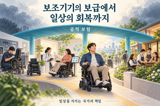 장애인이 자신의 생활로 돌아가는 데 필요한 지원을 제때 받을 수 있도록 하는 것, 그 지속성을 누구에게나 보장하는 것이 국가책임의 구체적인 내용이다.(생성형 AI 활용 생성 이미지) ⓒ 김경식