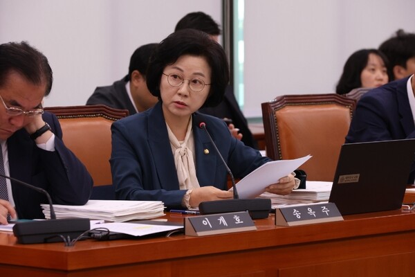 국회 농림축산식품해양수산위원회 소속 송옥주 의원. ⓒ송옥주 의원실